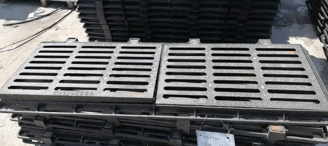 门头沟球墨铸铁连体双篦展示